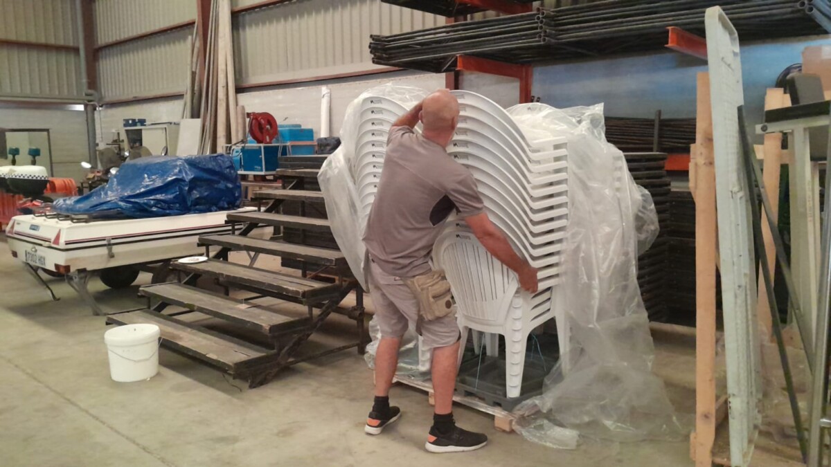 Reparto sillas Mancomunitat Horta Sud